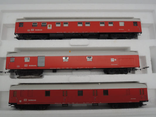 Märklin H0 - 49953 - 3-delige hulpwagenset Tbv Goliath van de DB