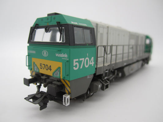 Märklin H0 - 37206 - Dieselloc, Serie 57 van de NMBS - MFX+/Sound