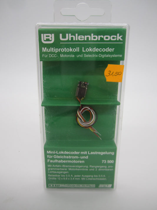 Uhlenbrock N - 73 500 - Multiprotocil decoder in mini format