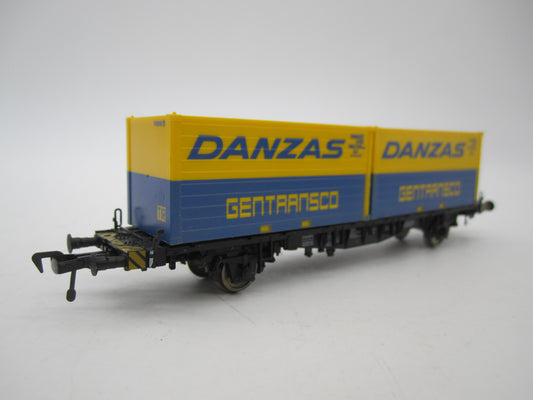 Fleischmann H0 - 5233 - Containerwagen "Danzas" van de DB