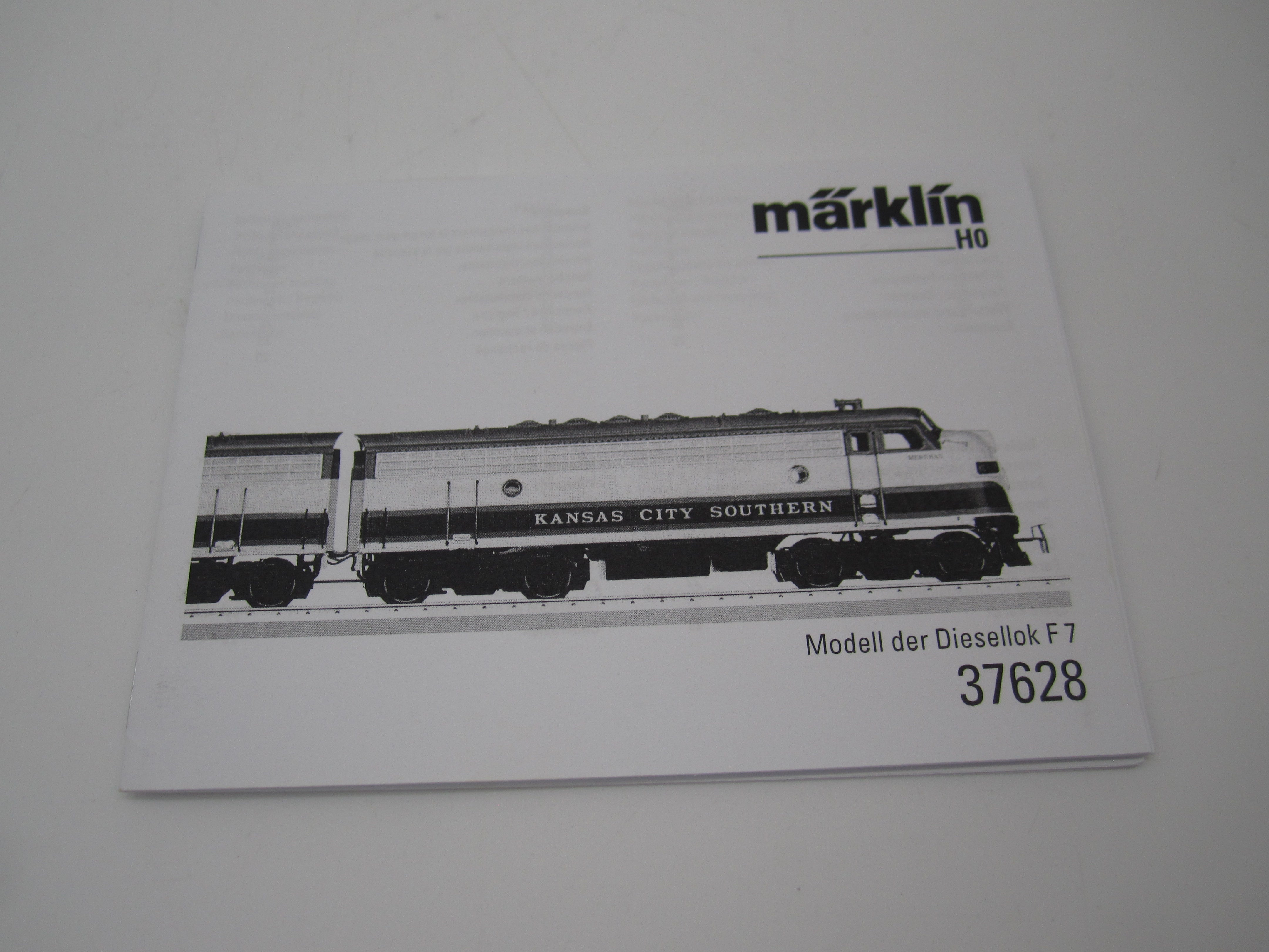 Märklin H0 37628 / F7 "Kansas City Southern" / NEU newest in OVP