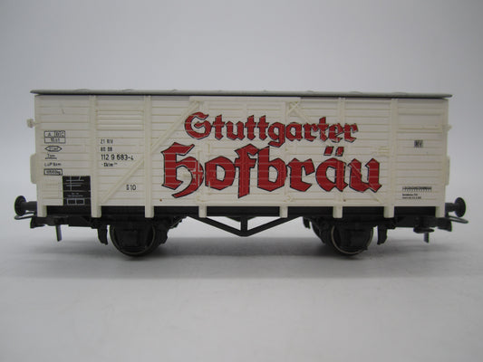 Roco H0 - 2-assige bierwagen "Stuttgarter Hofbräu" van de DB