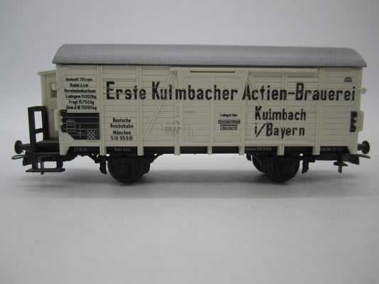 Roco H0 - 46015 - 2-assige bierwagen "Kulmbacher" van de DB