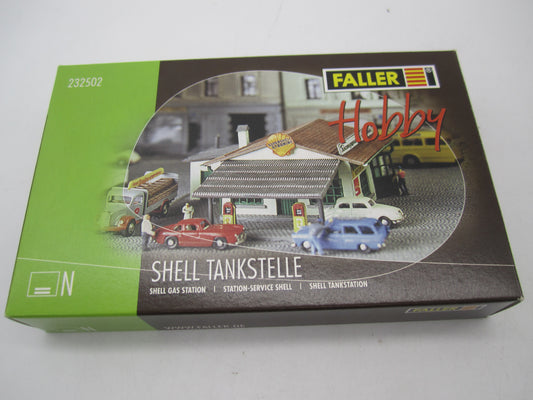 Faller N - 232502 - Bouwpakket: Shell tankstation