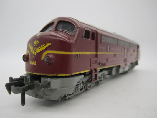 Fleischmann H0 - 1385 - Dieselloc, MY 1100 van de DSB